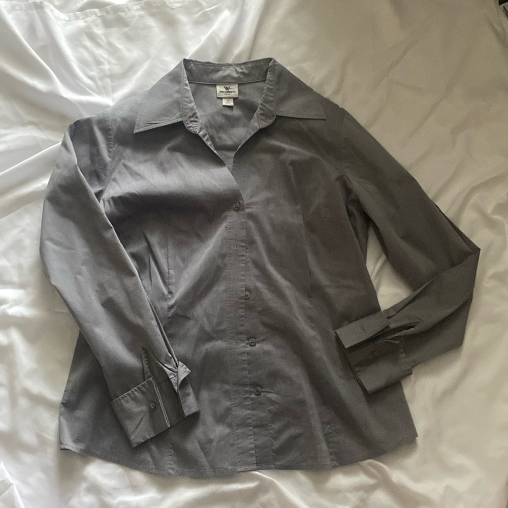 Worthington brand stretch button up shirt